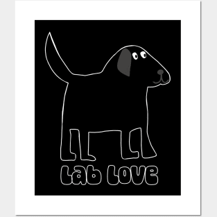 Lab love Posters and Art